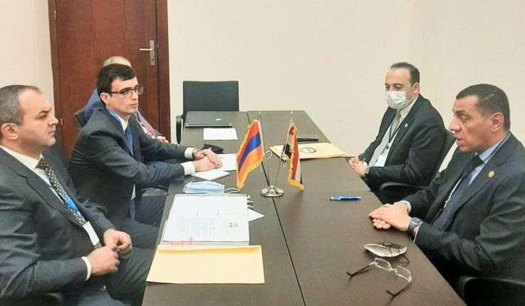 Արթուր Դավթյանը Շարմ Էլ Շեյխում հանդիպել է Եգիպտոսի գլխավոր դատախազի առաջին տեղակալի հետ