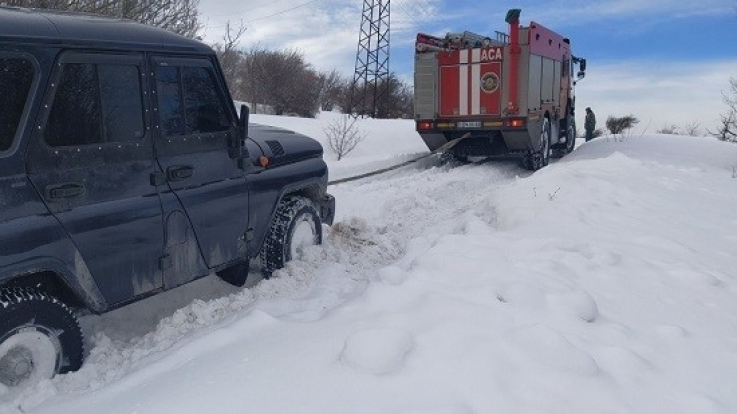 Դեկտեմբերի 21-ից 22-ը ԱԻՆ-ում 27 ահազանգ է ստացվել արգելափակված ավտոմեքենաների վերաբերյալ