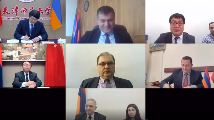 Համագործակցության նոր էջ ԵՊՀ-ի և Թյանջինի Նորմալ համալսարանի միջև․ կնքվել է համագործակցության համաձայնագիր