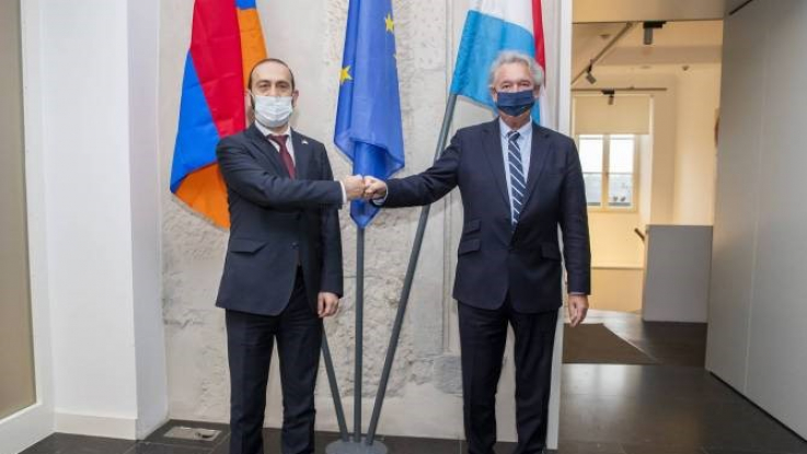 ՀՀ և Լյուքսեմբուրգի ԱԳ նախարարները շեշտել են ԼՂ հակամարտության համապարփակ և տևական կարգավորման անհրաժեշտությունը