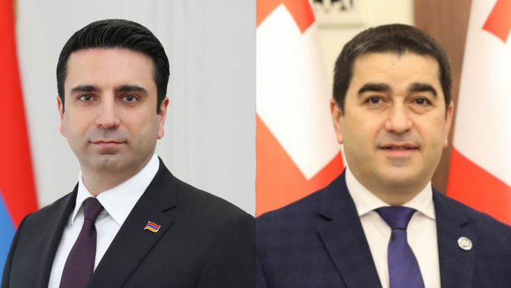 Հայաստանի Ազգային ժողովի նախագահը հեռախոսազրույց է ունեցել Վրաստանի խորհրդարանի նախագահի հետ