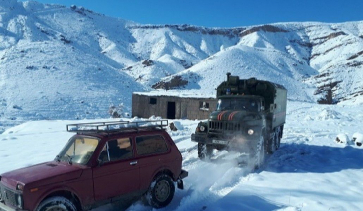 Փրկարարներն արգելափակումից 17 ավտոմեքենա են դուրս բերել