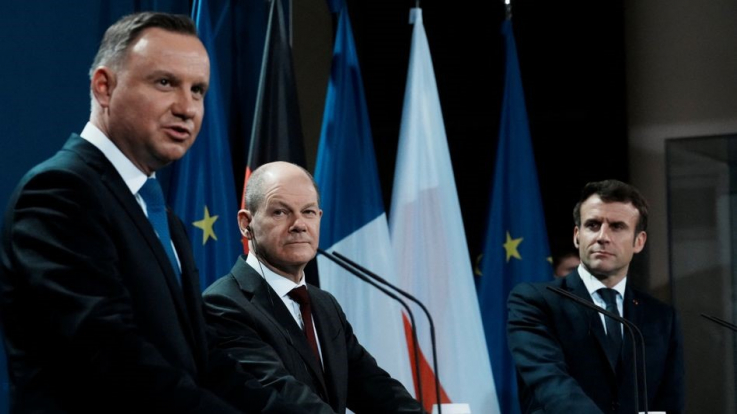 Գերմանիայի, Ֆրանսիայի և Լեհաստանի ղեկավարները ՌԴ-ին կոչ են արել նվազեցնել լարվածությունը