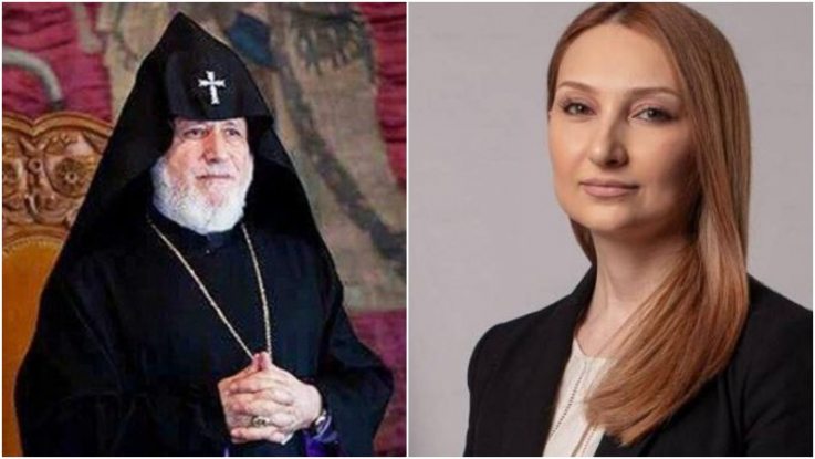 Լիլիթ Մակունցը և Ամենայն Հայոց Կաթողիկոսը քննարկել են մշակութային ժառանգության պահպանմանն ուղղված քայլերը