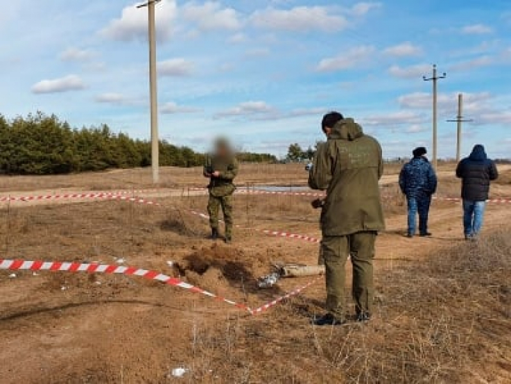 Ռուսաստանի ԱԴԾ-ն Ռոստովի մարզում ընկած երկու արկի մասին է հայտնել