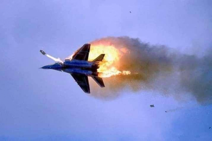 Վեցերորդ ինքնաթիռն է այրվում Ուկրաինայի երկնքում