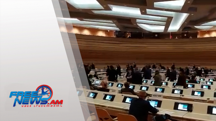 ՄԱԿ-ում Լավրովի ելույթի ժամանակ դիվանագետները միասնաբար լքում են դահլիճը (տեսանյութ)
