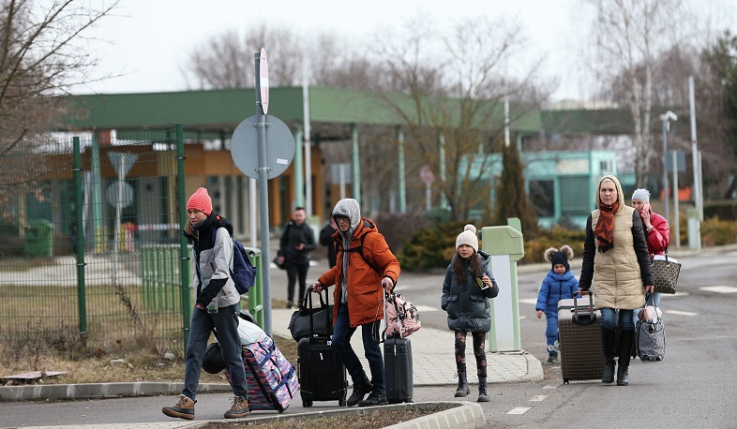 Ուկրաինայից ավելի քան 600 հազար փախստական ժամանել է Լեհաստան