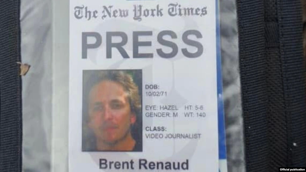 Ուկրաինայում զոհվել է ամերիկացի լրագրող Բրենթ Ռենոն