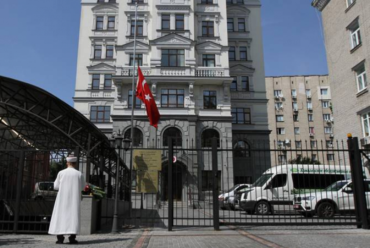 Թուրքիայի դեսպանությունը վերսկսում է իր գործունեությունը Ուկրաինայի մայրաքաղաքում