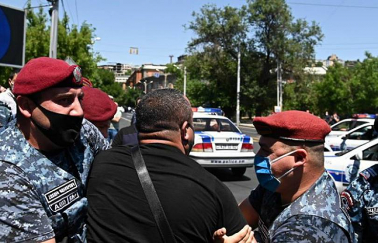 Երևանում իրականացվող անհնազանդության ակցիաների ընթացքում բերման է ենթարկվել 91 քաղաքացի