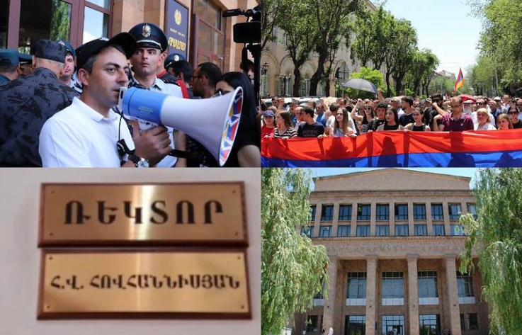 ԵՊՀ ռեկտորը պատրաստակամություն է հայտնել վաղը հանդիպել ընդդիմադիր պատգամավորներին, սակայն նրանք չեն արձագանքել առաջարկին