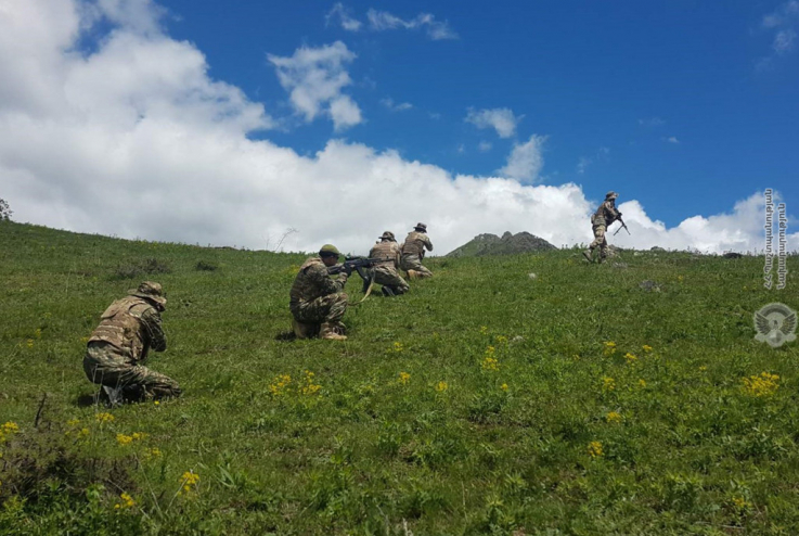 Անցկացվել են ուսումնական վարժանքներ