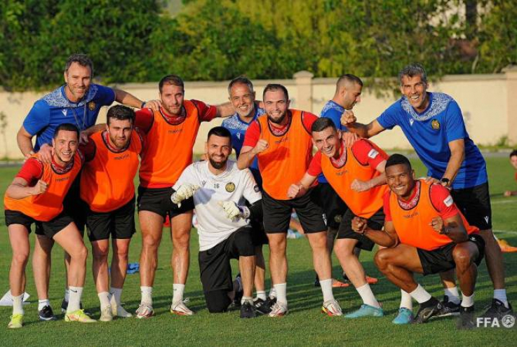 Հայաստանի ֆուտբոլի ընտրանու մեկնարկային կազմը Իռլանդիայի դեմ խաղում