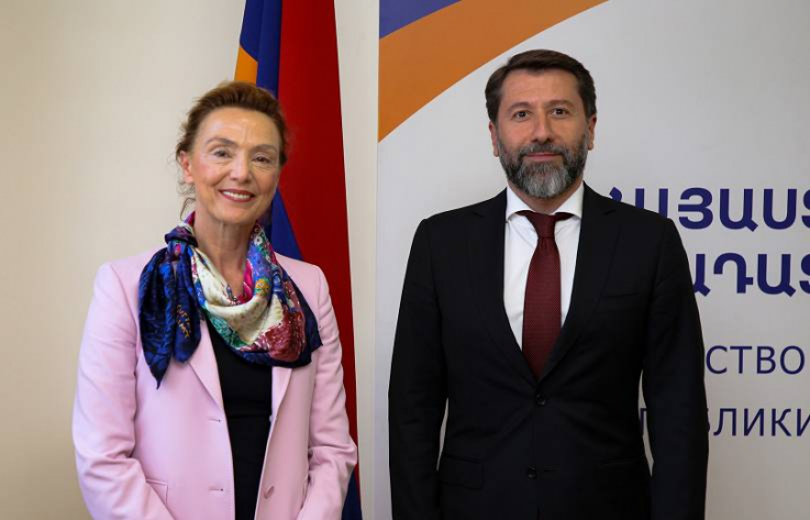 Կարեն Անդրեասյանը Մարիա Պեյչինովիչ-Բուրիչի հետ հանդիպմանը բարձրացրել է Ադրբեջանում պահվող հայ ռազմագերիների հարցը