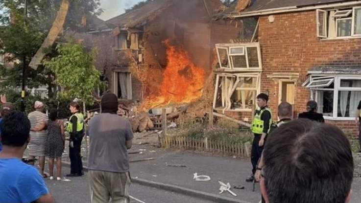 Բիրմինգհեմի պայթյունը ավերել է երկհարկանի բնակելի շենք