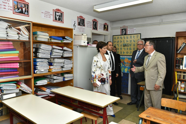 ՀՀ վարչապետի տիկինը Նիցցայում մասնակցել է Պարսամյան դպրոցի 35-ամյակի հանդիսությանը