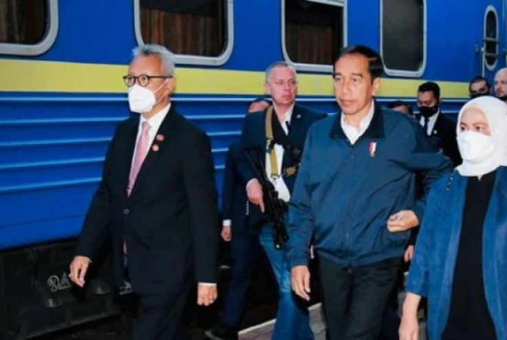 Ինդոնեզիայի նախագահը ժամանել է Կիև Զելենսկիի հետ բանակցությունների համար