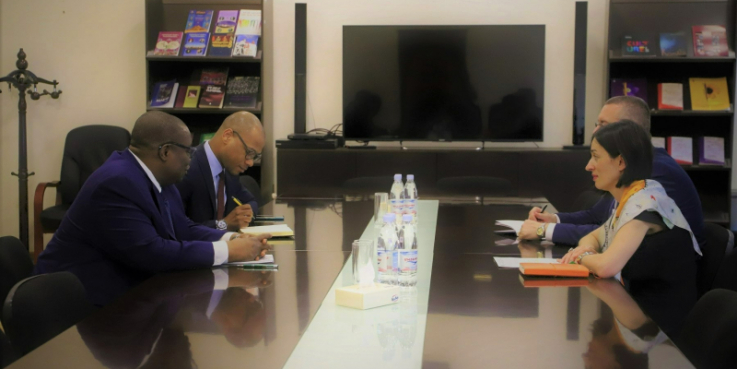 Ժաննա Անդրեասյանն ընդունել է Հայաստանում Բենինի Հանրապետության նորանշանակ դեսպանին