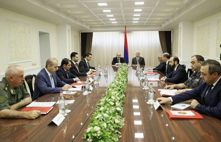 Վարչապետ Նիկոլ Փաշինյանի գլխավորությամբ տեղի է ունեցել Անվտանգության խորհրդի նիստ