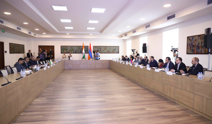 Արարատ Միրզոյանը և Սանջայ Վերման մասնակցել են հայ-հնդկական միջկառավարական հանձնաժողովի նիստի բացման արարողությանը
