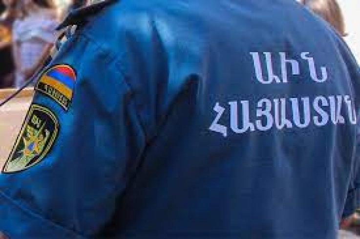 Թիվ N զորամասերից մեկի տարածքում այրվել է խոտածածկ տարածք
