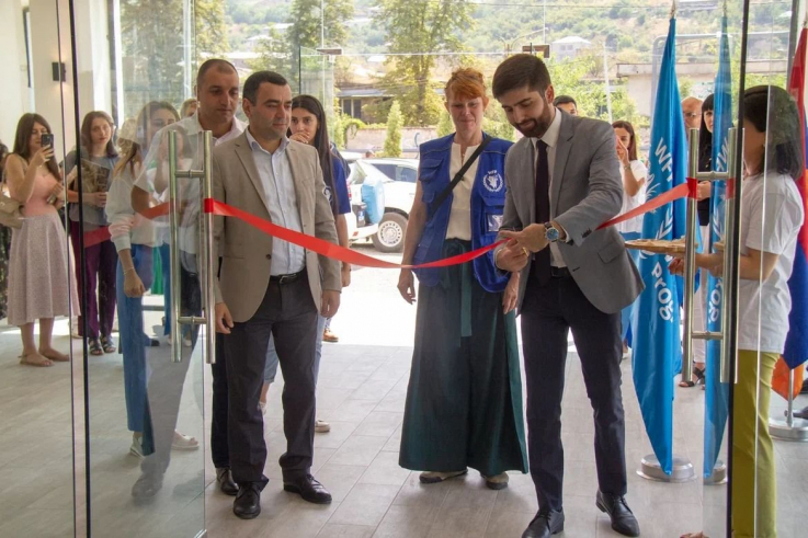 Արման Խոջոյանն Իջևանում մասնակցել է ՄԱԿ-ի Պարենի hամաշխարհային ծրագրի կողմից ռեսուրսային առաջին կենտրոնի բացմանը