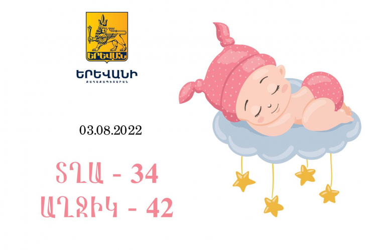 Երևանում երեկ ծնվել է 76 երեխա