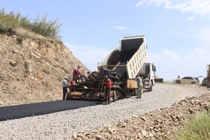 Մարտակերտի շրջանում ակտիվ շարունակվում են Ստեփանակերտ-Մարտակերտ ավտոմայրուղու նոր հատվածի կառուցման աշխատանքները