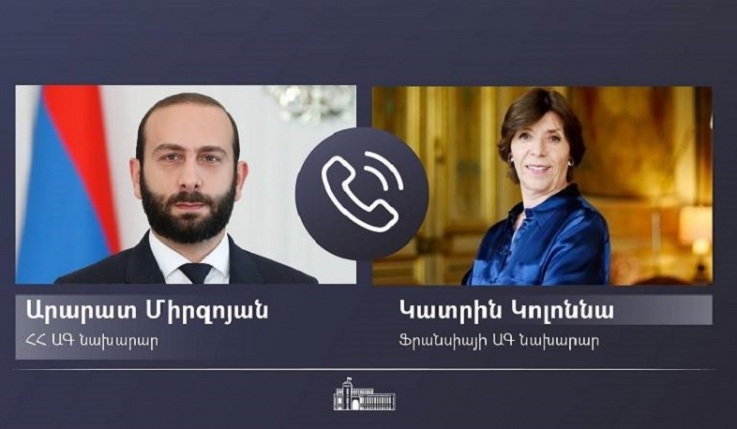 Արարատ Միրզոյանը Ֆրանսիայի գործընկերոջ հետ հեռախոսազրույցում շեշտել է հայ գերիների հայրենադարձման անհրաժեշտությունը