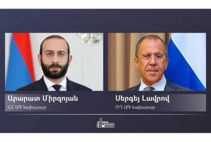 Միրզոյանն ու Լավրովը քննարկել են հայ-ադրբեջանական սահմանին տիրող իրավիճակը