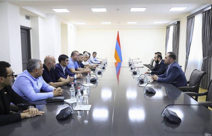 Արարատ Միրզոյանն ընդունել է Արցախի Ազգային ժողովի պատգամավորների պատվիրակությանը