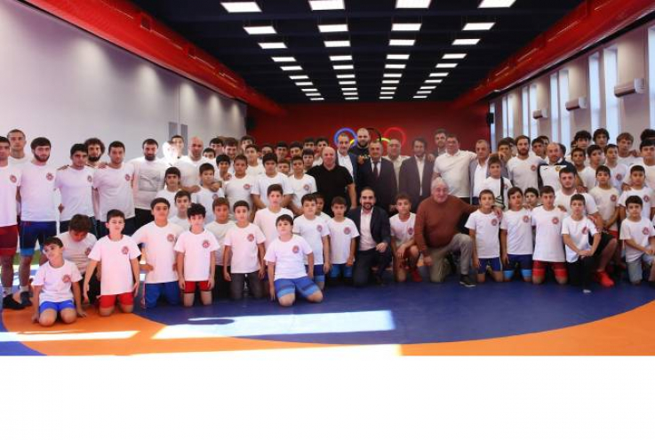 Վերաբացվել է Նորայր Մուշեղյանի անվան ըմբշամարտի օլիմպիական մանկապատանեկան մարզադպրոցը
