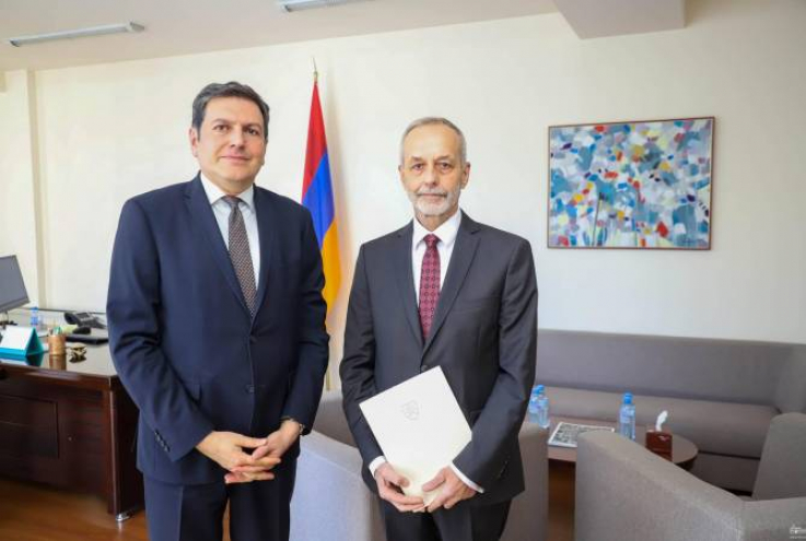 ՀՀ ԱԳ փոխնախարարը և Սլովակիայի առաջին ռեզիդենտ դեսպանը քննարկել են երկկողմ և բազմակողմ համագործակցության հարցեր