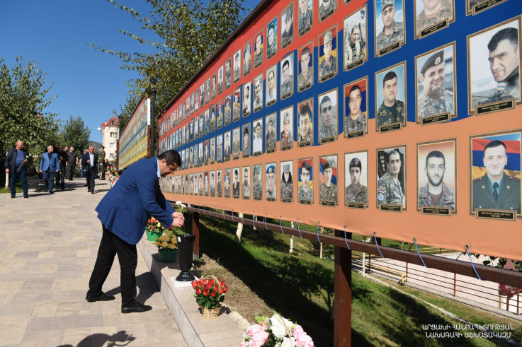 Արցախում խաչերթ է կազմակերպվել՝ ի հիշատակ 44-օրյա պատերազմի զոհերի