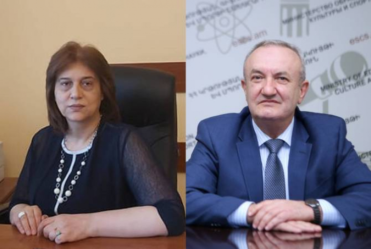 ԿԳՄՍ նախարարն ընդունել է Բրյուսովի անվան պետական համալսարանի ռեկտորին