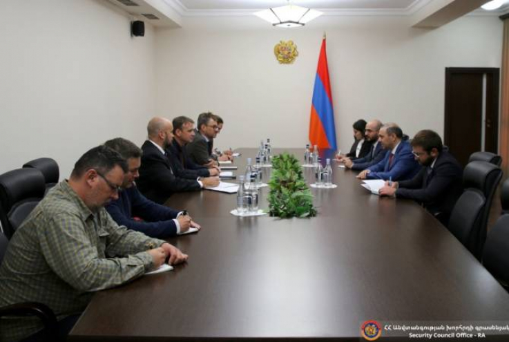 ՀՀ ԱԽ քարտուղարը և ԵՄ տեխնիկական գնահատման առաքելությունը քննարկել են առաքելության գործառույթների շրջանակների հարցեր