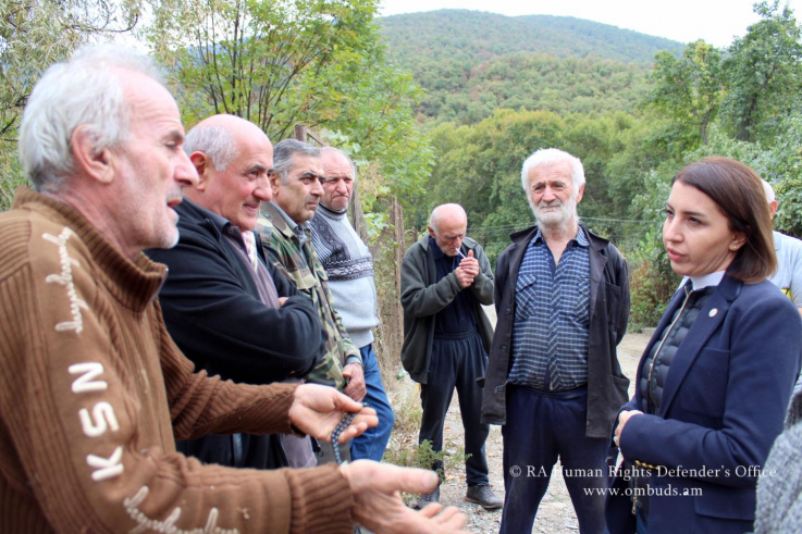 Մարդու իրավունքների պաշտպանն այցելել է Ներքին Հանդ