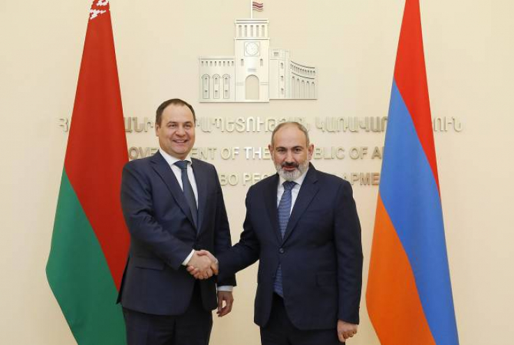ՀՀ վարչապետն ընդունել է Բելառուսի գործընկերոջը. երկրների միջև ապրանքաշրջանառությունը 2022-ին ավելի քան կրկնապատկվել է