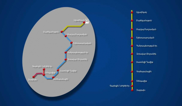 Մետրոյի «Աջափնյակ» կայարանի կառուցման ծրագիրը գործնական փուլում է