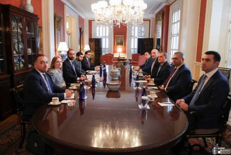 Վաշինգտոնում ընթանում է Հայաստանի ու Ադրբեջանի ԱԳ նախարարների գլխավորած պատվիրակությունների հանդիպումը
