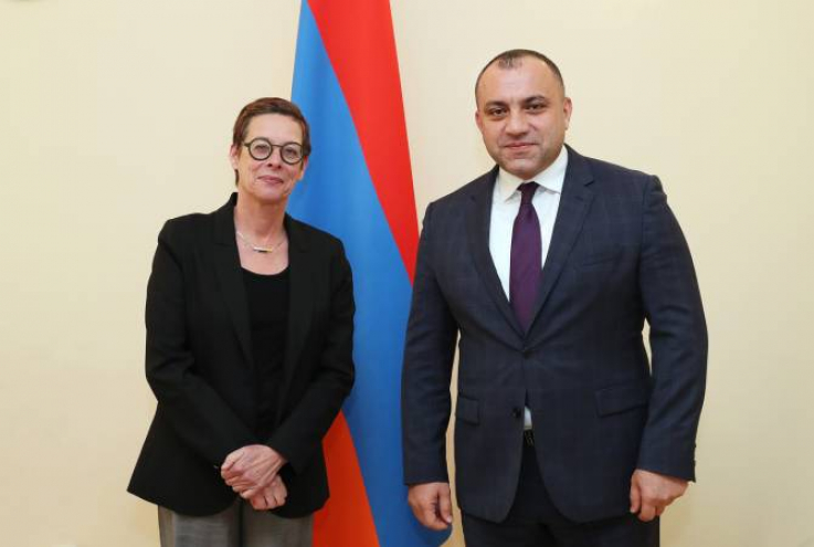 Ֆրանսիան մեծ կարևորություն է տալիս բարեկամ Հայաստանի հետ համագործակցությանը. ՀՀ Սահմանադրական դատարանի նախագահն ընդունել է Ֆրանսիայի դեսպանին