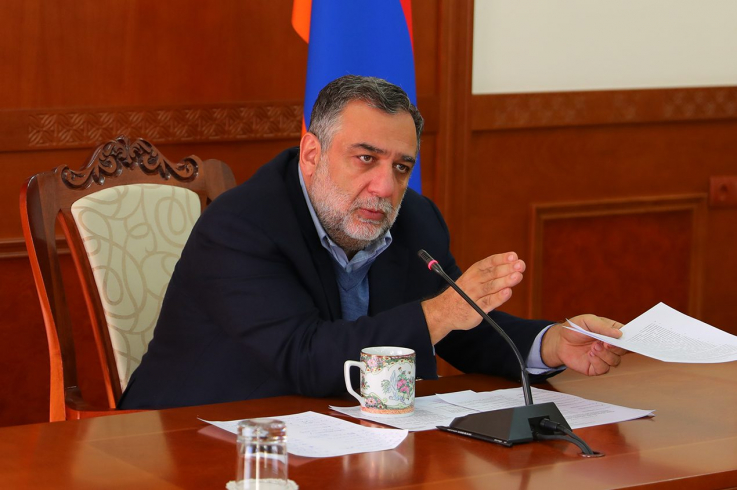 Ռուբեն Վարդանյանի ղեկավարությամբ տեղի ունեցած օպերատիվ շտաբի նիստում ներկայացվել է պարենային ապրանքների իրավիճակը