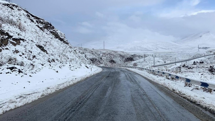 Սյունիքի ճանապարհներին մերկասառույց է