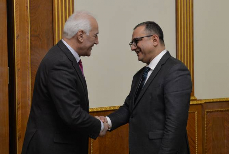 «Ձեր նշանակումը կհանգեցնի կառավարության աշխատանքի արդյունավետության բարձրացմանը»․ Վահագն Խաչատուրյանը՝ փոխվարչապետ Տիգրան Խաչատրյանին