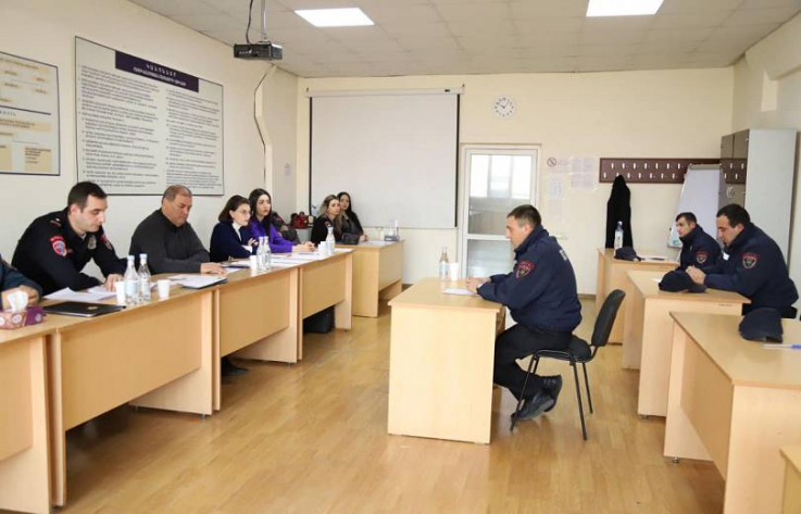Տեղի է ունեցել ապագա պարեկների ավարտական քննությունը