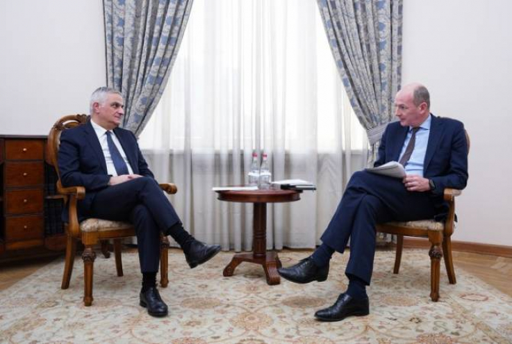 Փոխվարչապետ Գրիգորյանը և ՎԶԵԲ փոխնախագահը մտքեր են փոխանակել ՀՀ- ում ենթակառուցվածքների զարգացման հարցերի շուրջ