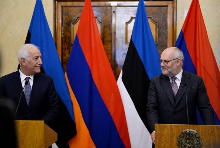 ՀՀ և Էստոնիայի նախագահները վերահաստատել են միջպետական հարաբերությունները խորացնելու պատրաստակամությունը