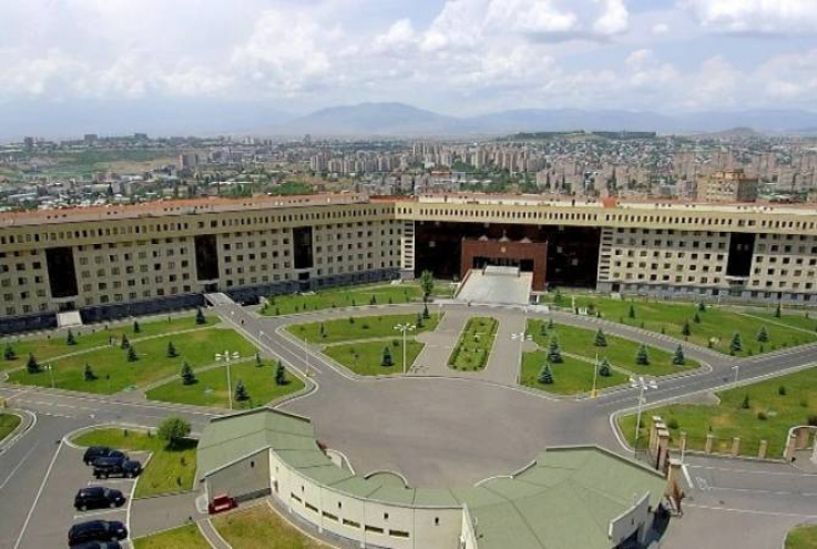 Զենքի օգտագործման կանոնների խախտման հետևանքով զինծառայող է վիրավորվել․ ՊՆ
