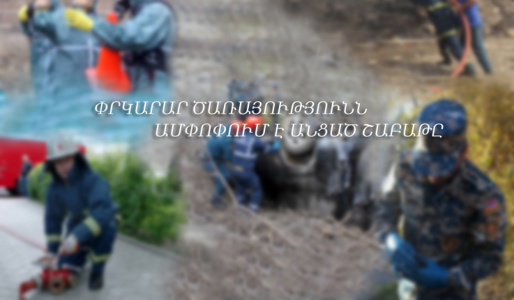 Հունվարի 23-29-ը ՆԳՆ ՓԾ ճգնաժամային կառավարման կենտրոնում գրանցվել է 404 դեպք, որից 193-ը՝ արտակարգ